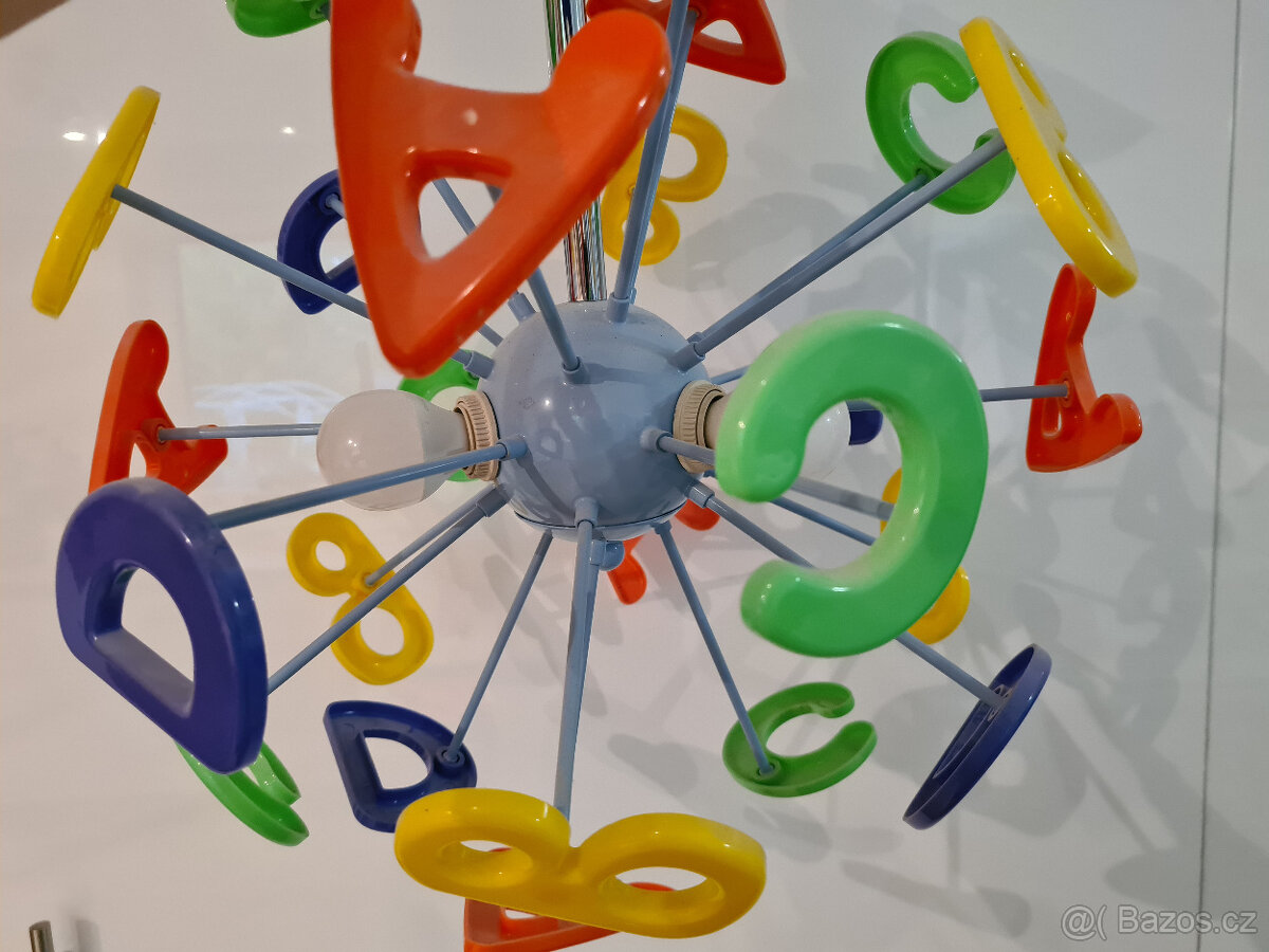 Dětské stropní svítidlo - písmena - 2