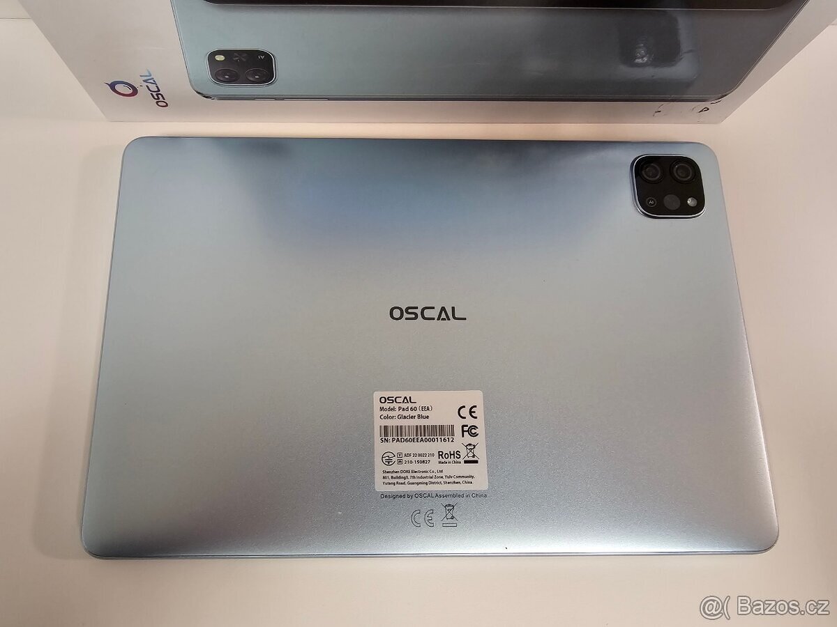 Tablet Oscal Pad 60, 3GB/64GB, modrý - 2