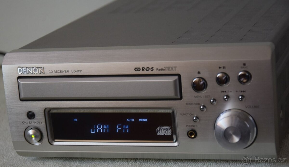 Minikomponent DENON CD receiver, UD-M31, manuál, dálk.ovl. - 2