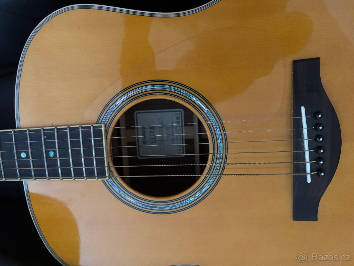 Transakusticka kytara Yamaha LL-TA - 2
