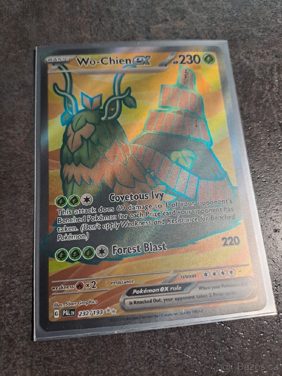 Pokemon TCG Wo-Chien EX PAL 232 - 2