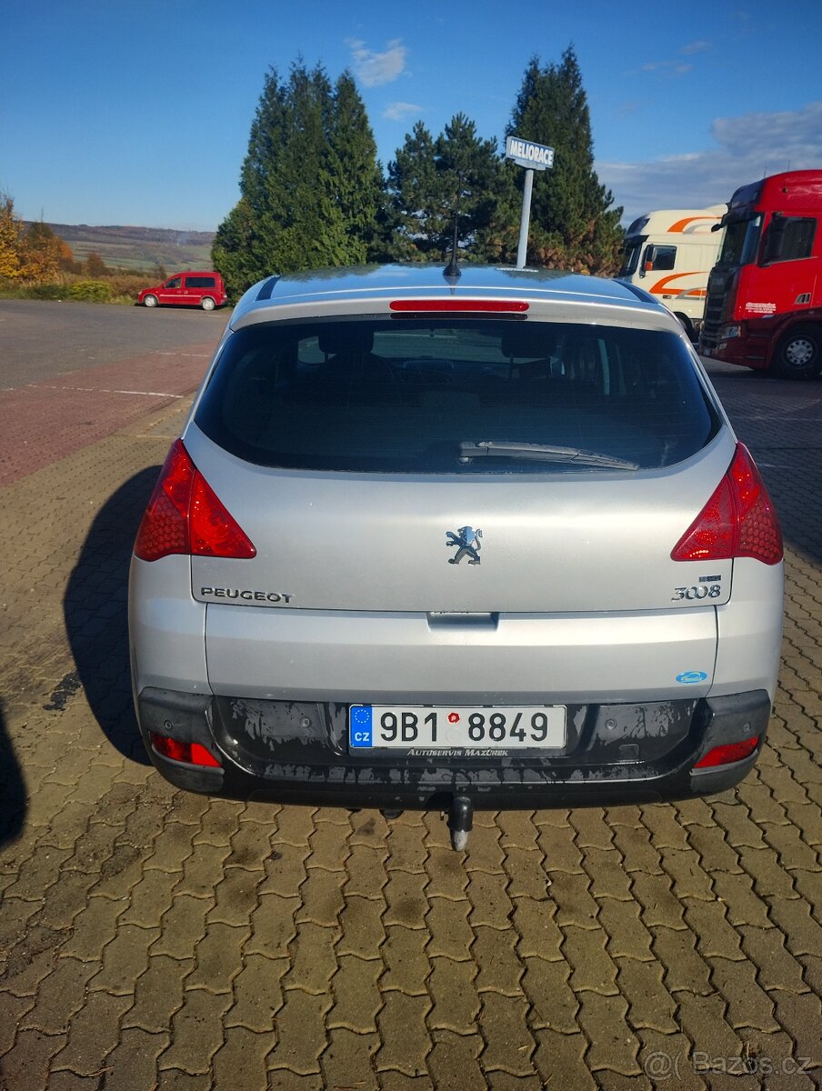 Peugeot 3008 1.6 HDI, automat, nová STK, výborný stav - 2