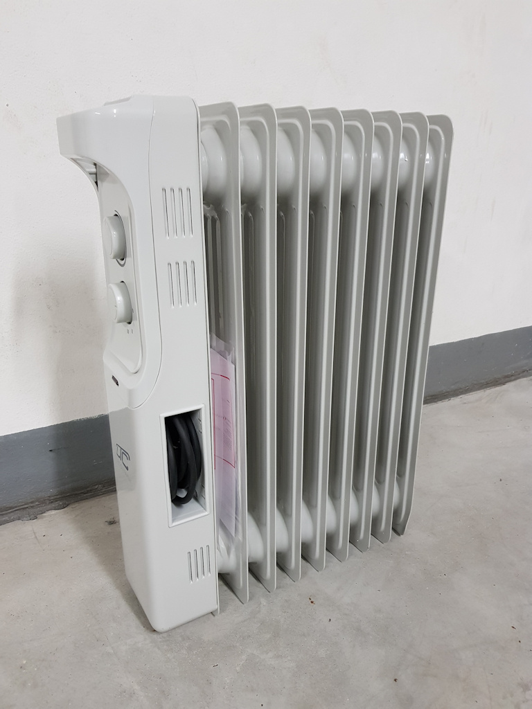 Olejový radiátor 2000W, 9 žeber - 4ks (nový) - 2