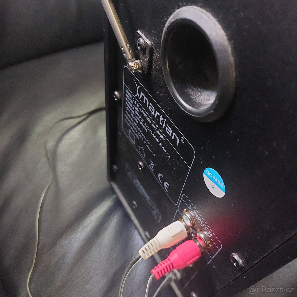 Reproduktory 2.1 Xmartian g21, ovladač, pěkný stav - 2