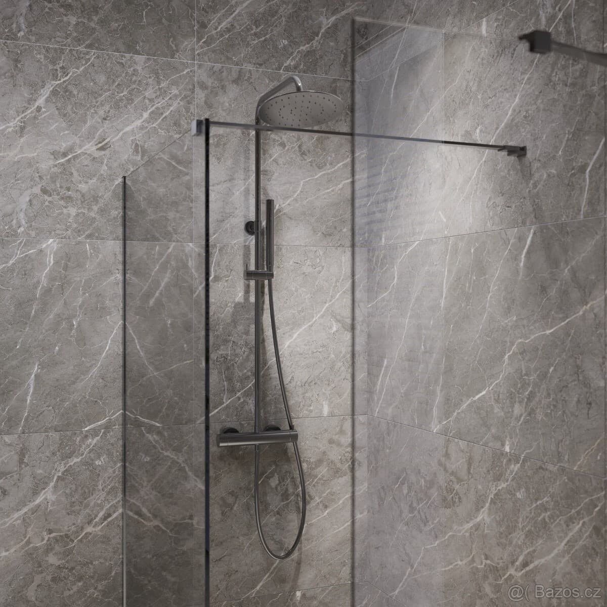 Sprchová zástěna walk-in 70 cm - 2