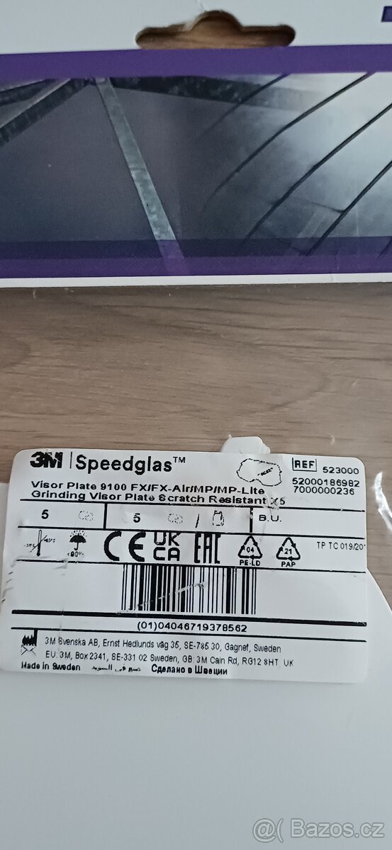 Speedglas Ochranné fólie vnější 9100FX - 2