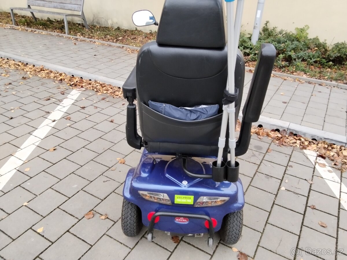 elektrický tříkolový vozík pro seniory EXCEL Exite 3 - 2