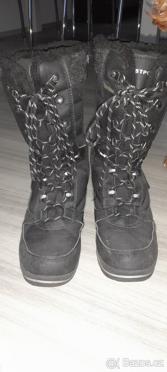 dívčí sněhule, zimní boty, vel. 36 - 2