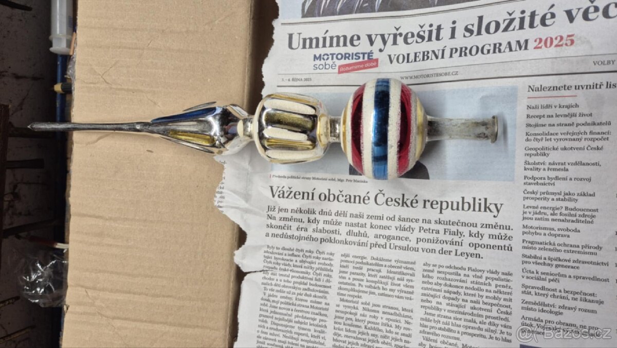 Retro vánoční ozdoby 1 - 2