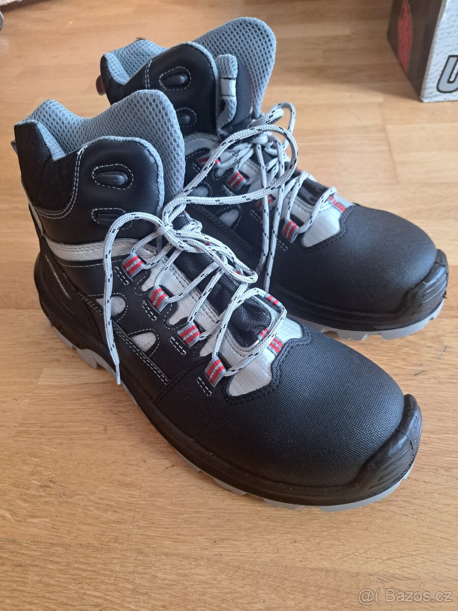 Nové pracovní boty s ocelovou špičkou - velikost 45/46 - 2