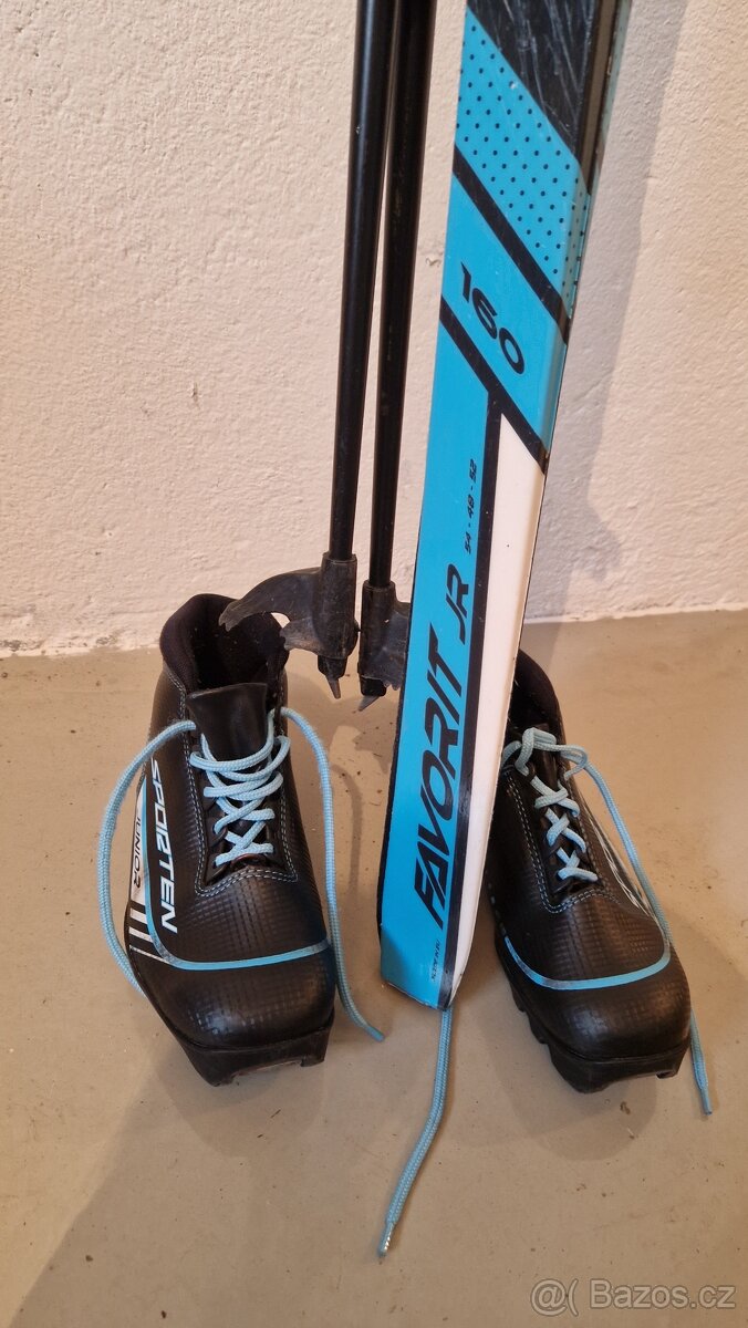 Běžkařský set Sporten Favorit JR MG 160 cm - 2