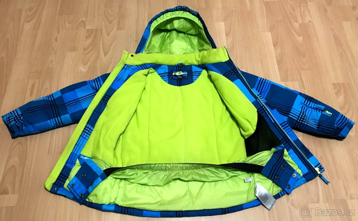 Dětská zimní / lyžařská bundu LEWRO, 128-134, vod.sloup 10k - 2