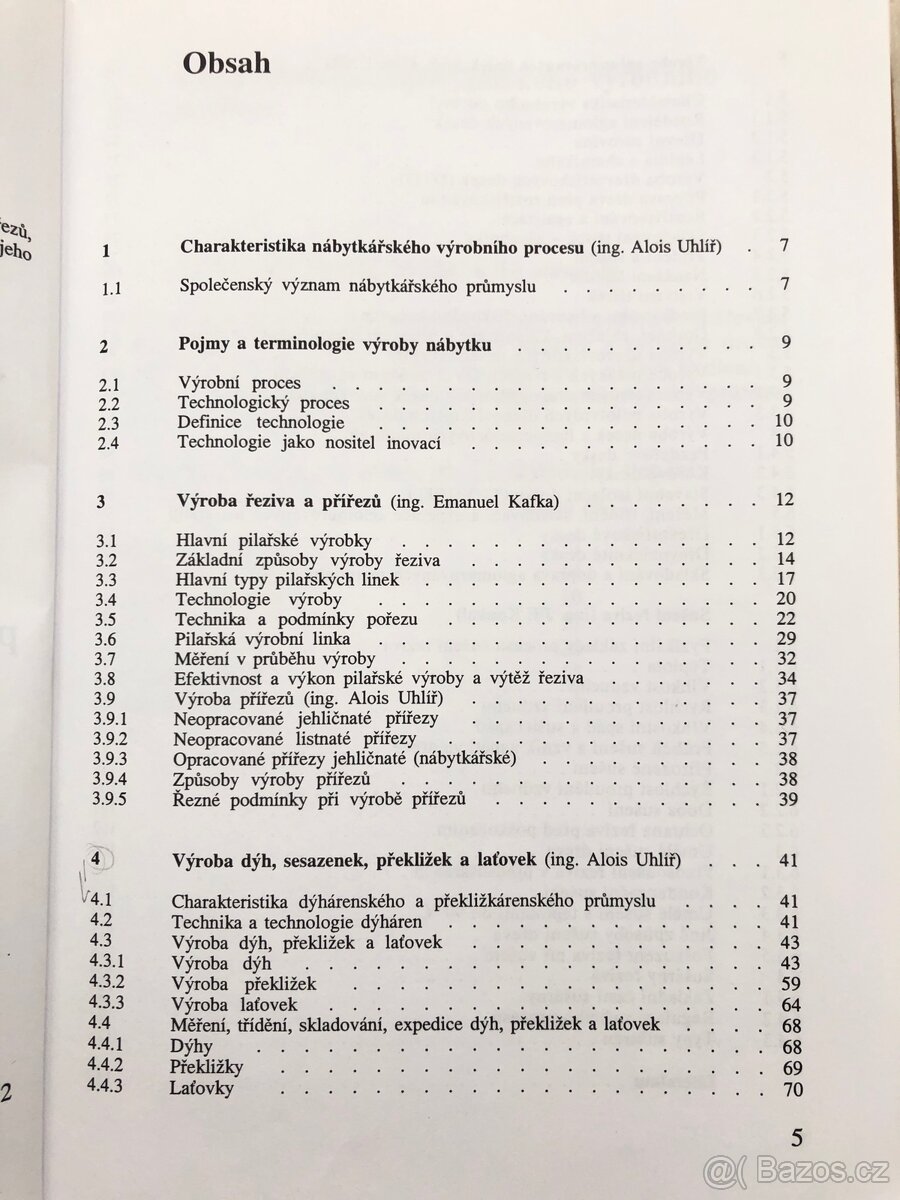 Technologie výroby nábytku - 2