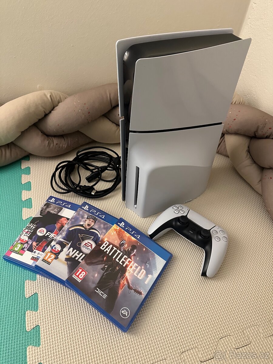 Playstation 5 slim + hry - 2