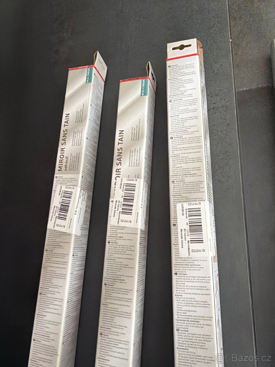 Zrcadlová folie samolepicí - 2