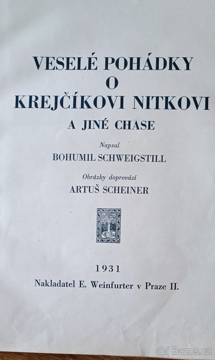 Veselé pohádky .... - Bohumil Schweigstill - 2