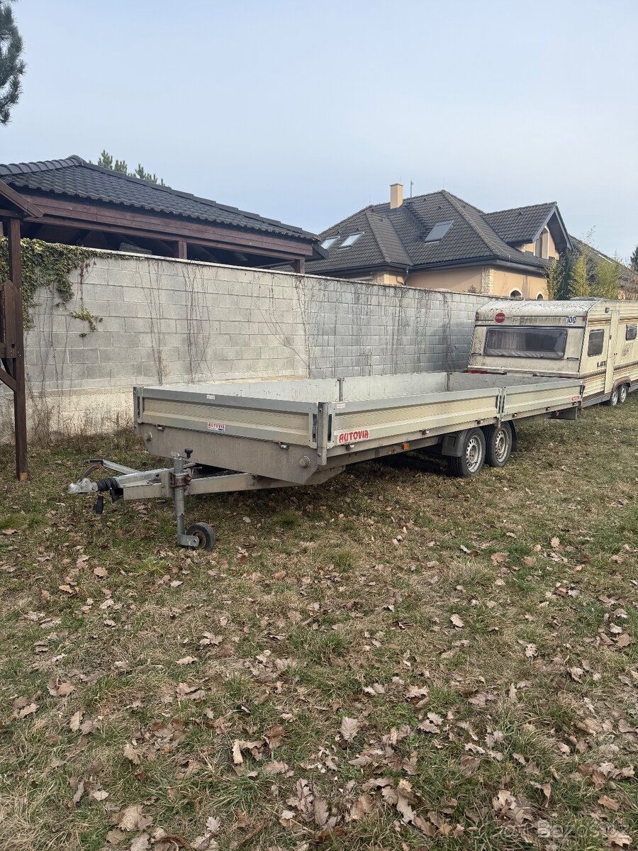 Přívěs za auto 6m - 2