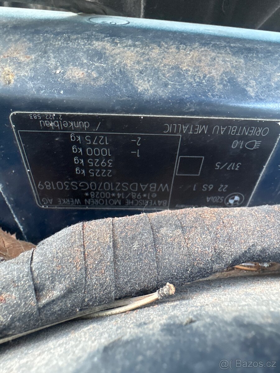 Náhradní díly BMW E 39 Combi 520i 125kw - 2