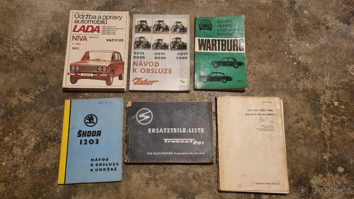 Dobová technická literatura - 2