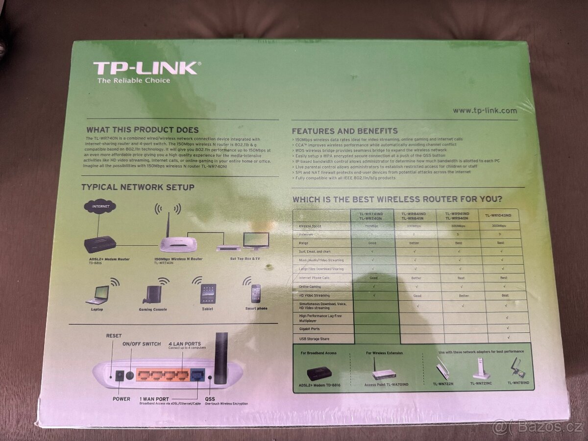 Router TP-Link TL-WR740N - 2