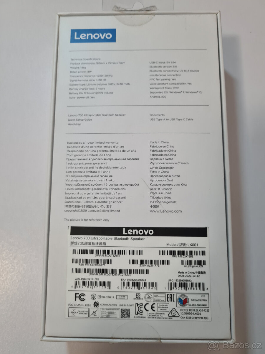 Lenovo 700 Ultraportable USB-C Bluetooth reproduktor - 2