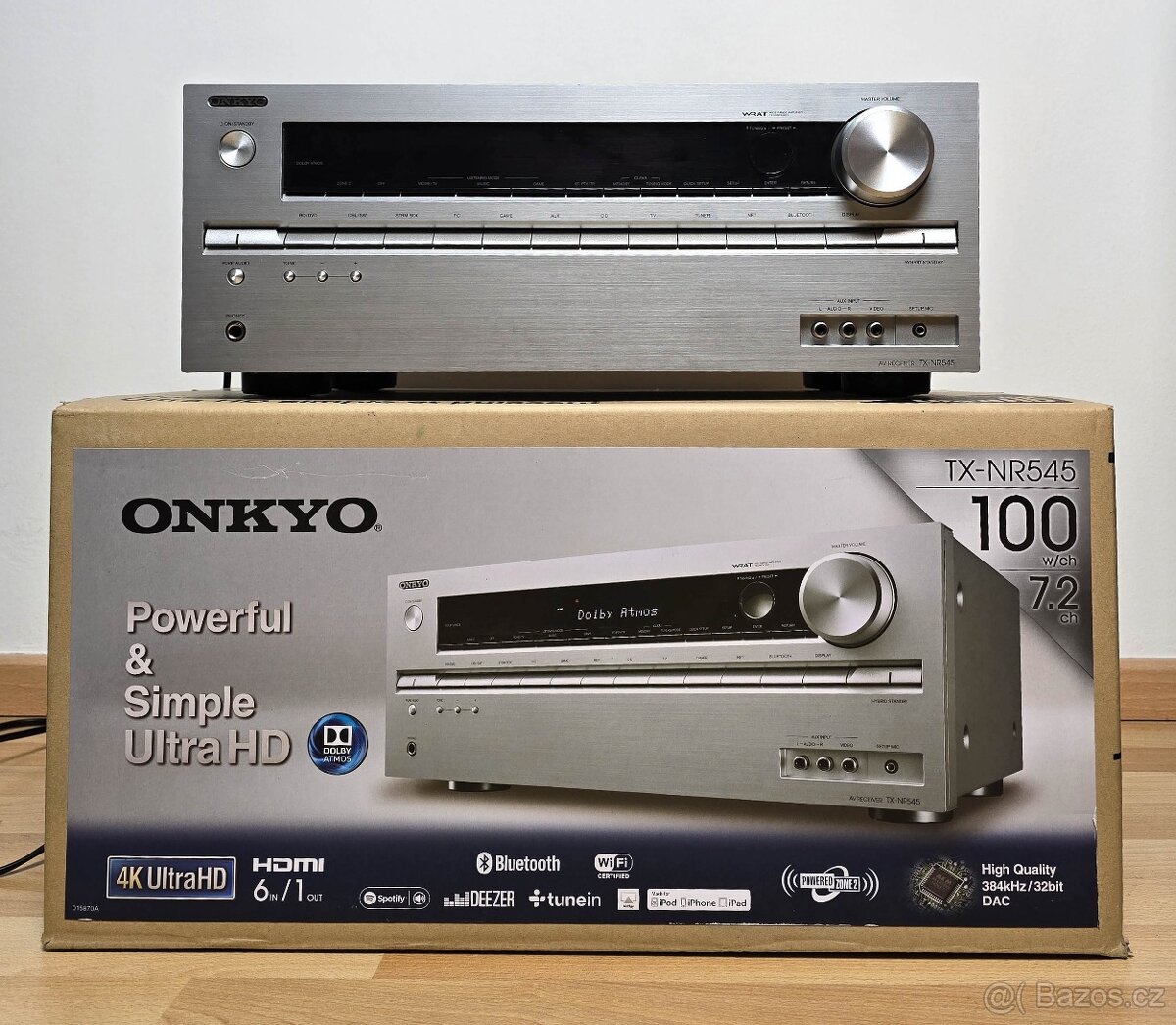 Onkyo TX-NR545 / Dolby Atmos AirPlay, Bluetooth - 2