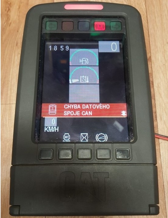 CAT OPUS421C oprava - 2