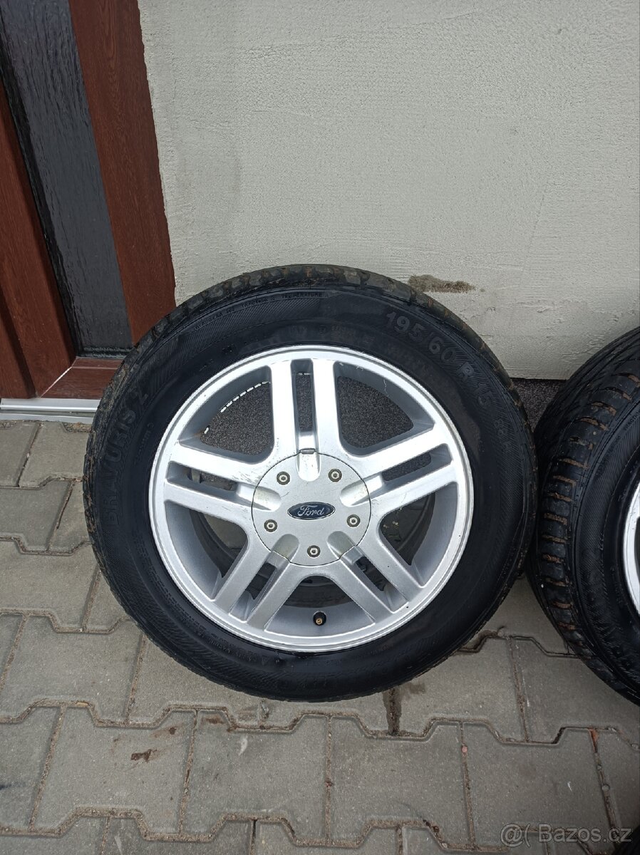 ALU kola 4x108, 195/60 R15