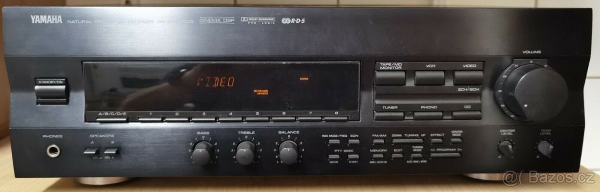 YAMAHA 5.1 AV Receiver RX-V393RDS, DO, návod - 2