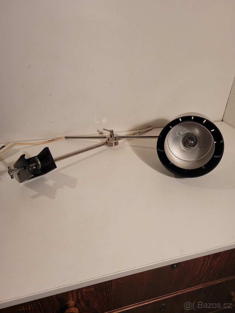 funkcionalistická lampa, lampička komisařka, TOP stav - 2