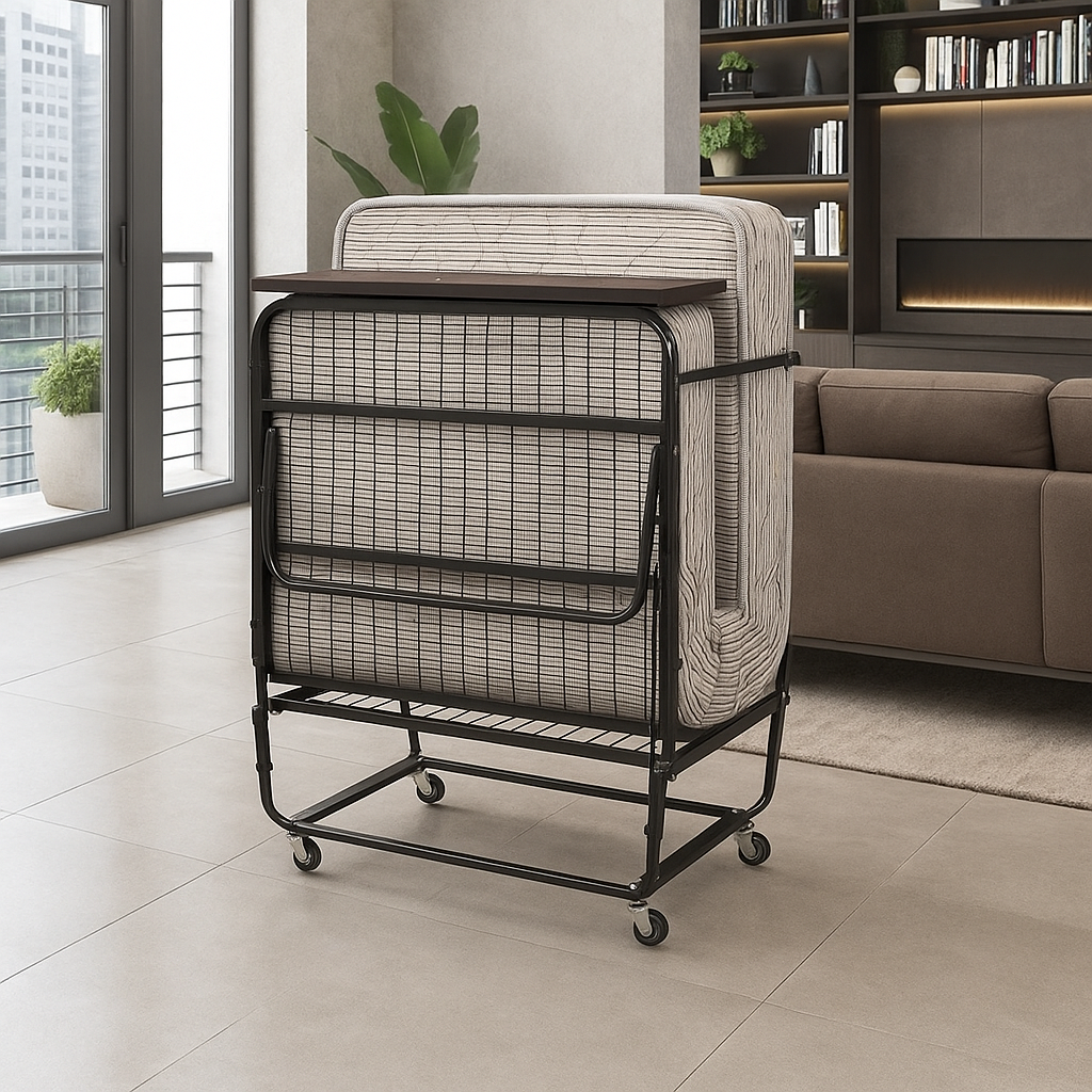 Skládací postel - pohodlí, které nezabere místo - 2