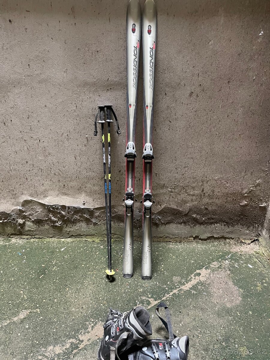 Lyže Rossignol + lyžařky - 2