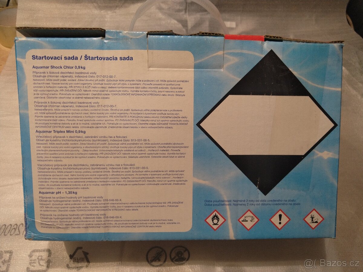 Startovací sada bazénové chemie nepoužitá - 2