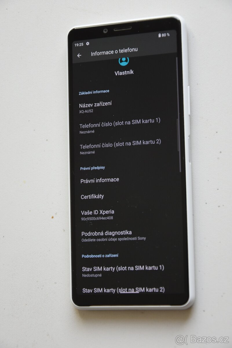 Sony Xperia 10 II bílý - 2