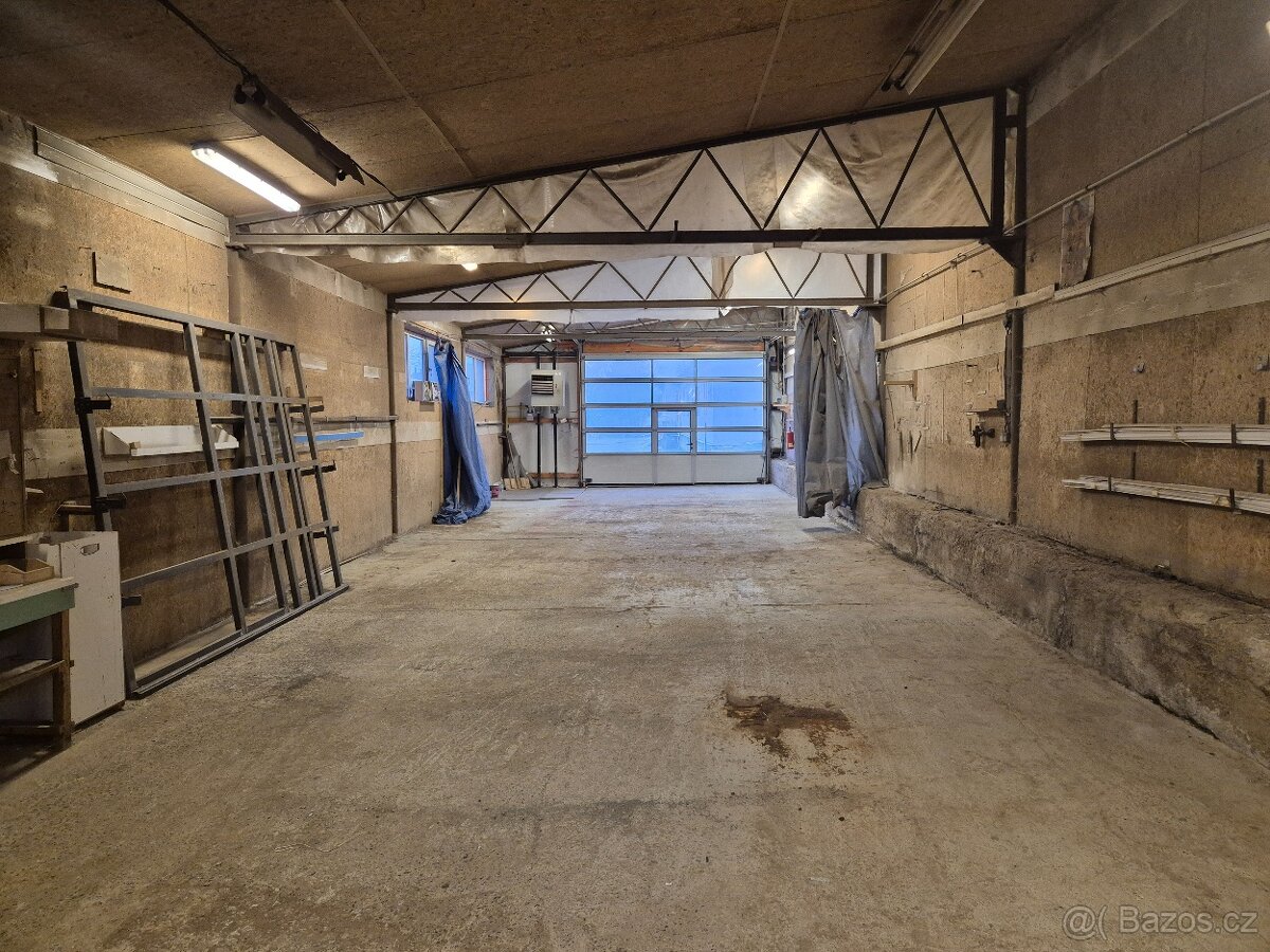 Pronajmu sklad - dílnu v Jedlové - 2