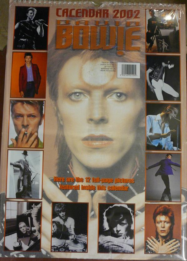 Kalendář David Bowie - 2