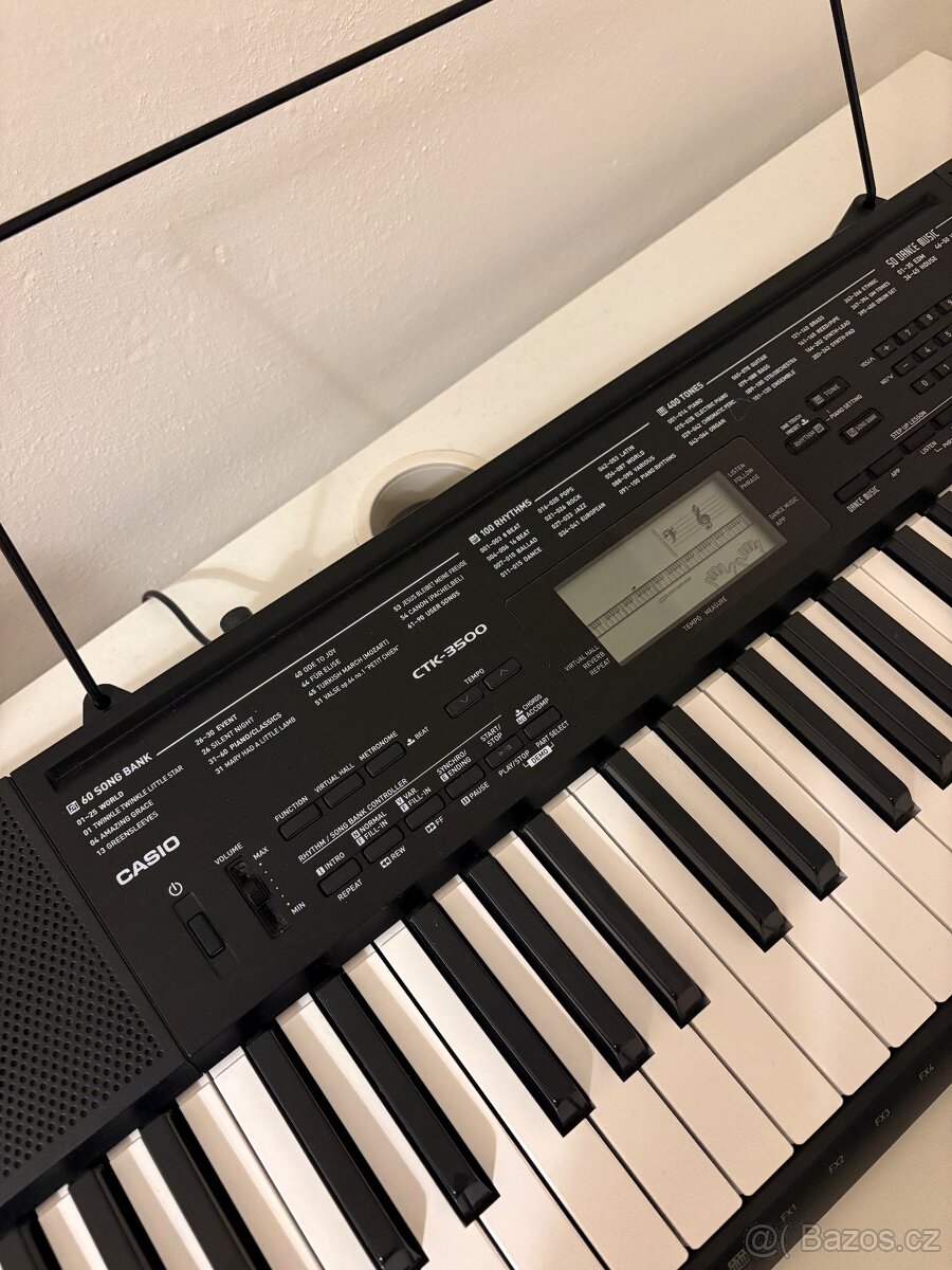 klávesy Casio CTK 3500 - 2