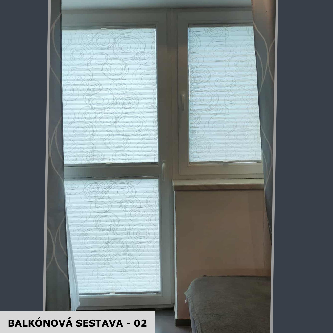 Balkonová sestava – 1685 × 2305 mm - 2