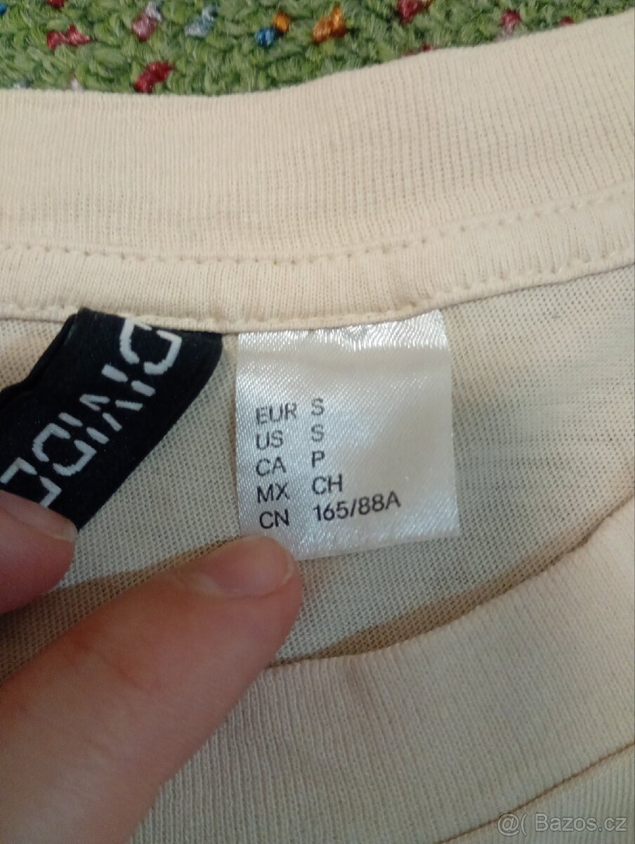 Dívčí/dámské tričko béžové - 2