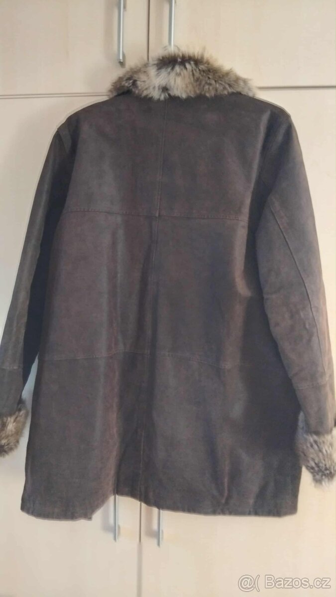 Dámský kožený kabát-zn.KARA - 2