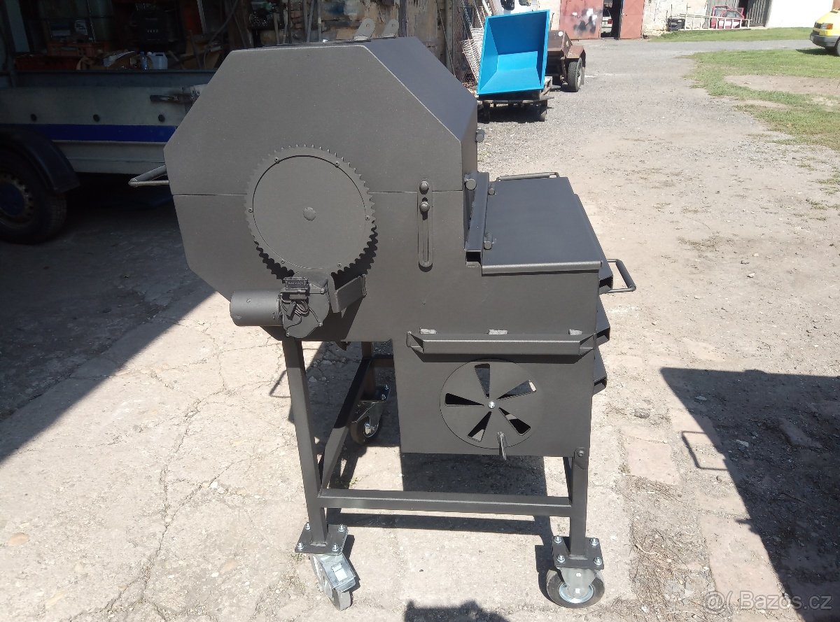 Zahradní gril ,nyní SLEVA,na krůtu , 18 kuřat,špízy a plátky - 2