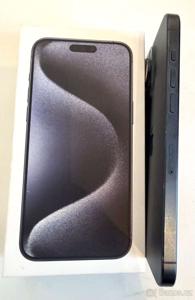 IPhone 15 PRO MAX 256GB modrý titan - 2