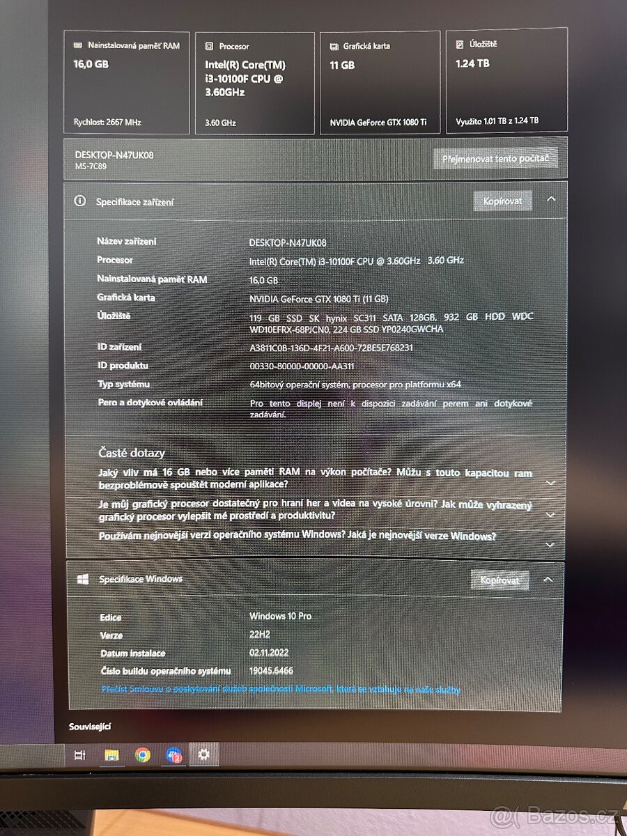 Stolní pc HALL 3000 - 2