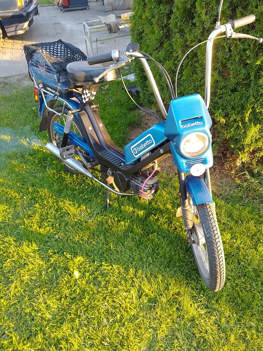 Babetta 210 +SPZ a mnoho dílů - 2