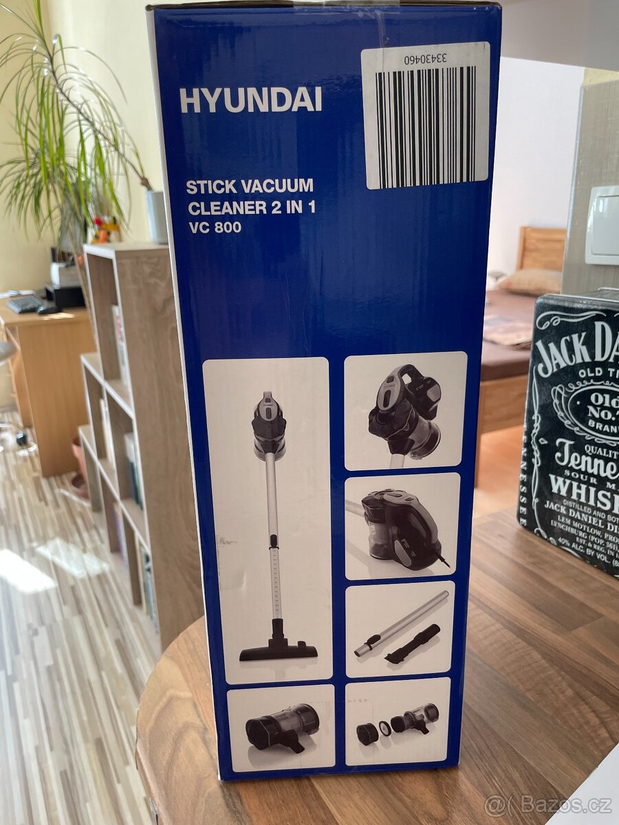 Prodám tyčový vysavač 2 v 1 Hyundai VC 020 B - 2