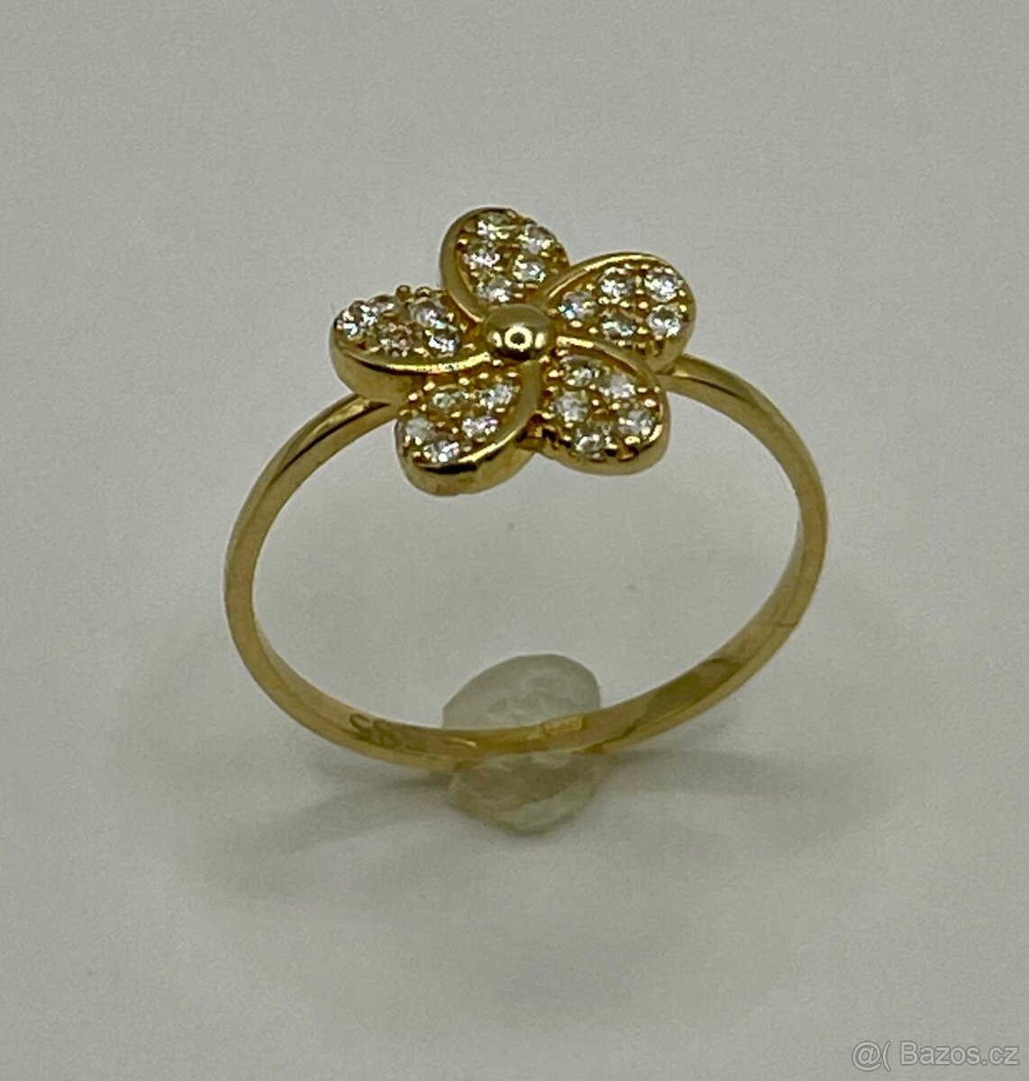 zlatý prsten 14 karátů 585/1000 - nový - 2