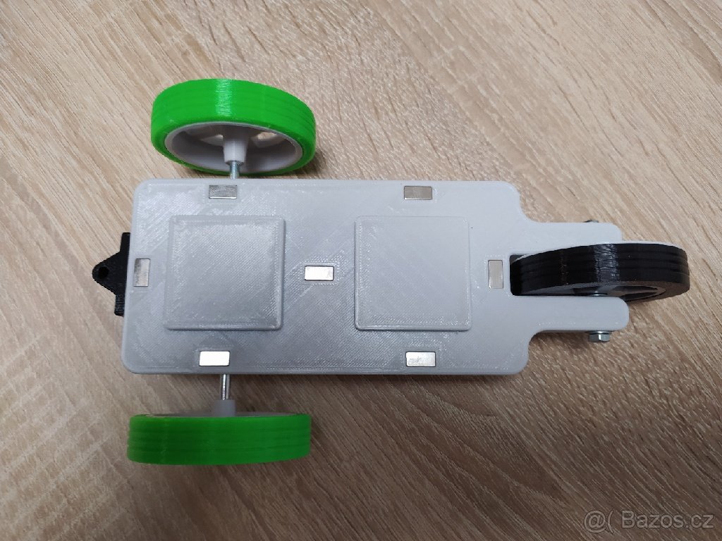 Třikolový podvozek k magnetické stavebnici Magformers - 2