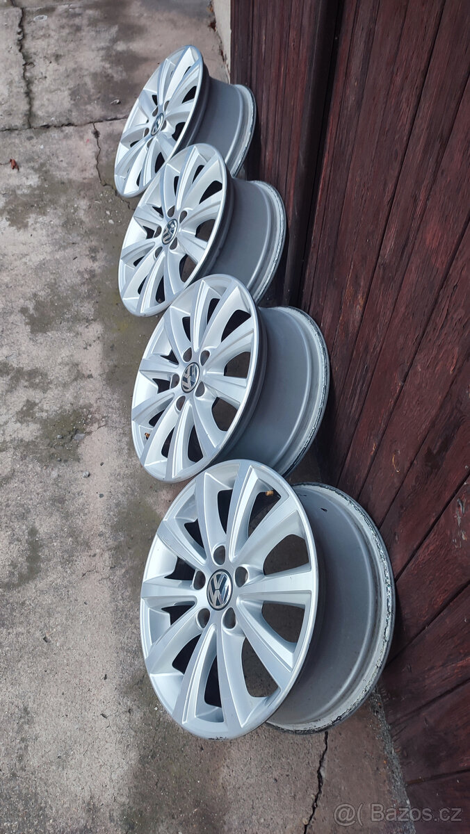 Originální alu kola volkswagen Sacramento 5x112 - 2