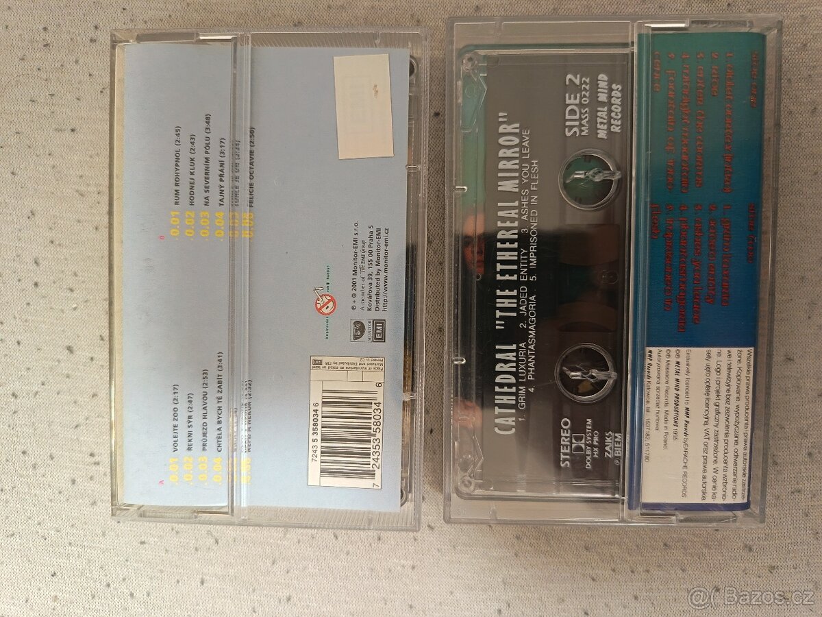 MC kazety 2 ks Sputnik,Cathedrale - 2