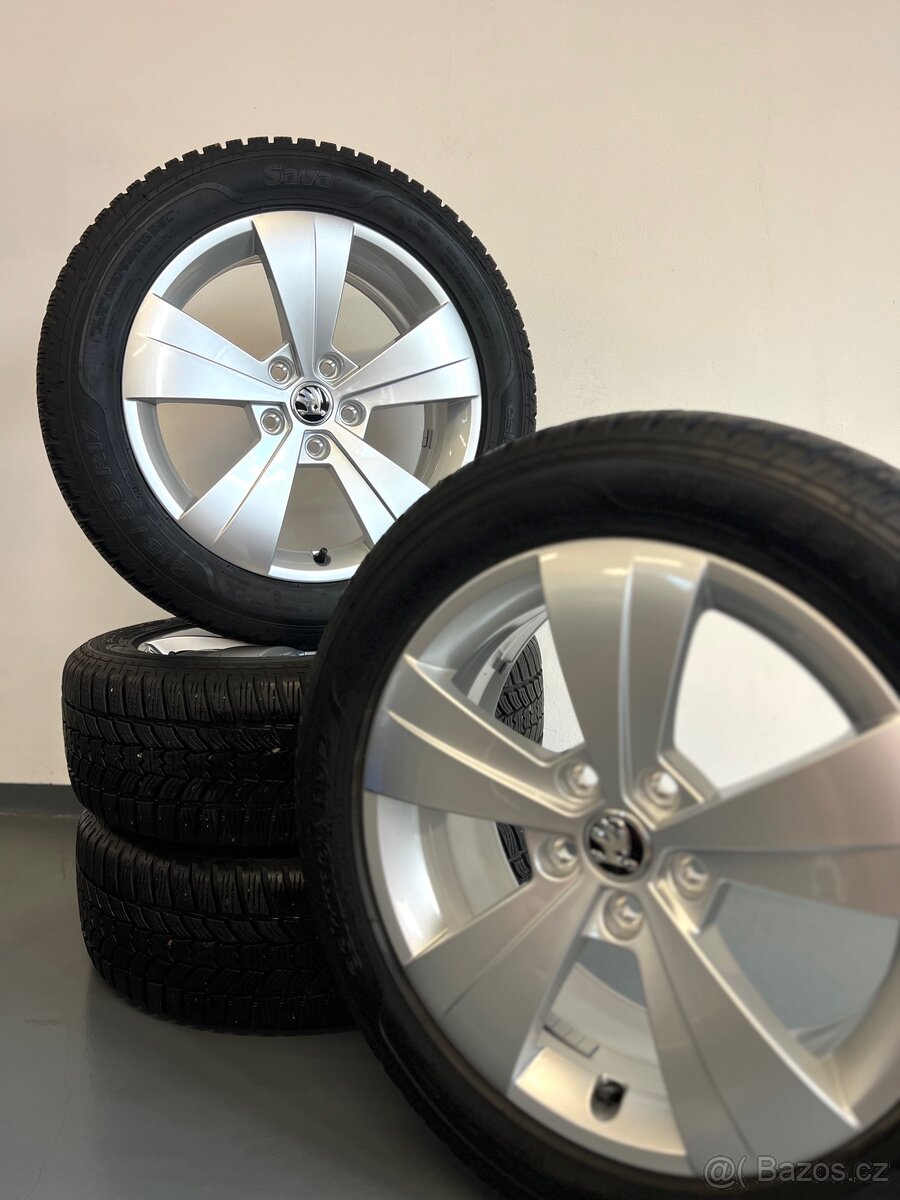 Zimní ❄️ Alu kola Triton, Škoda Superb 3, 5x112 r17 - 2